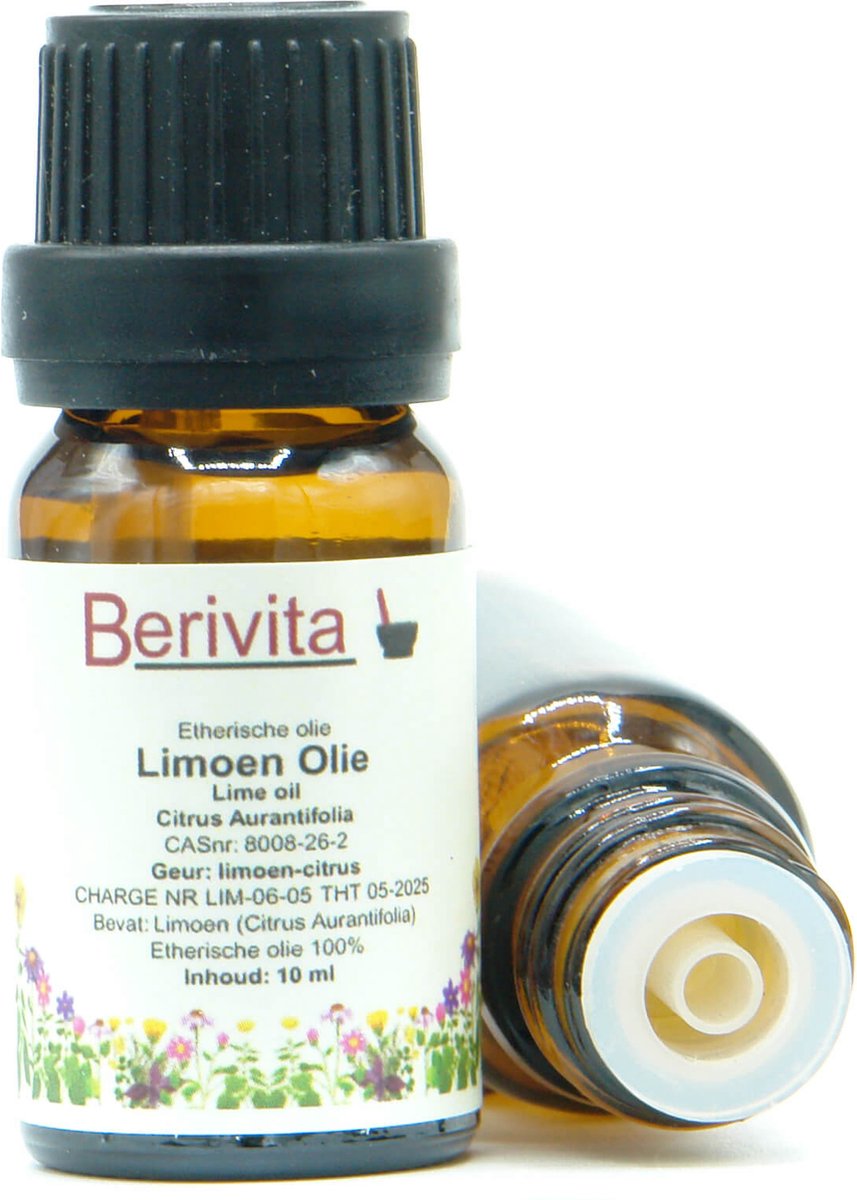 Goedkoopste Limoenolie 100 10ml - Etherische Limoen Olie van Limoenschillen - Lime Oil