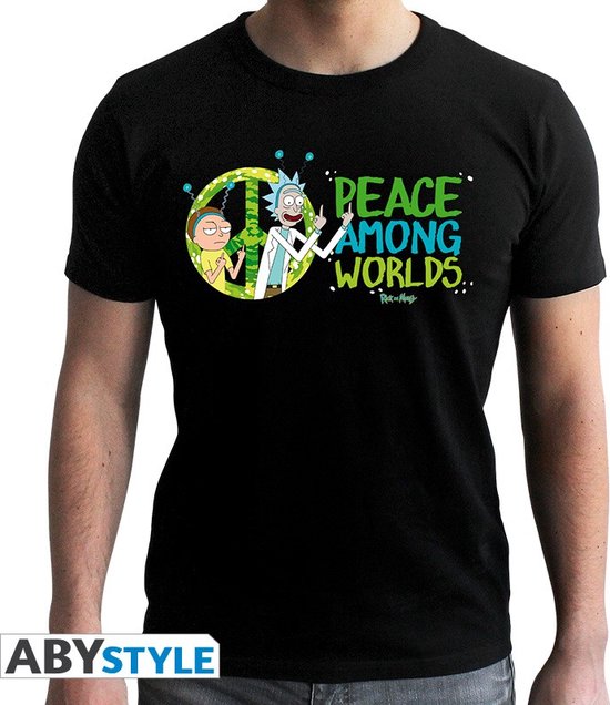 Abysse - Rick and Morty T shirt Peace Among Worlds