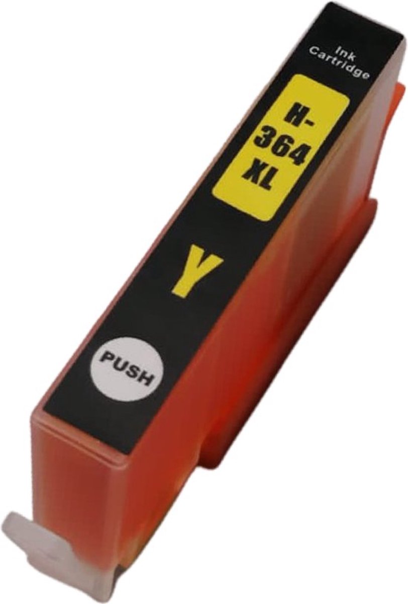 Inktplace huismerk 364XL Inkt cartridge Yellow / Geel geschikt voor HP