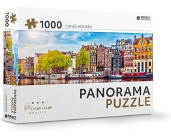 Rebo Productions Legpuzzel Canal Houses Panorama 1000 Stukjes