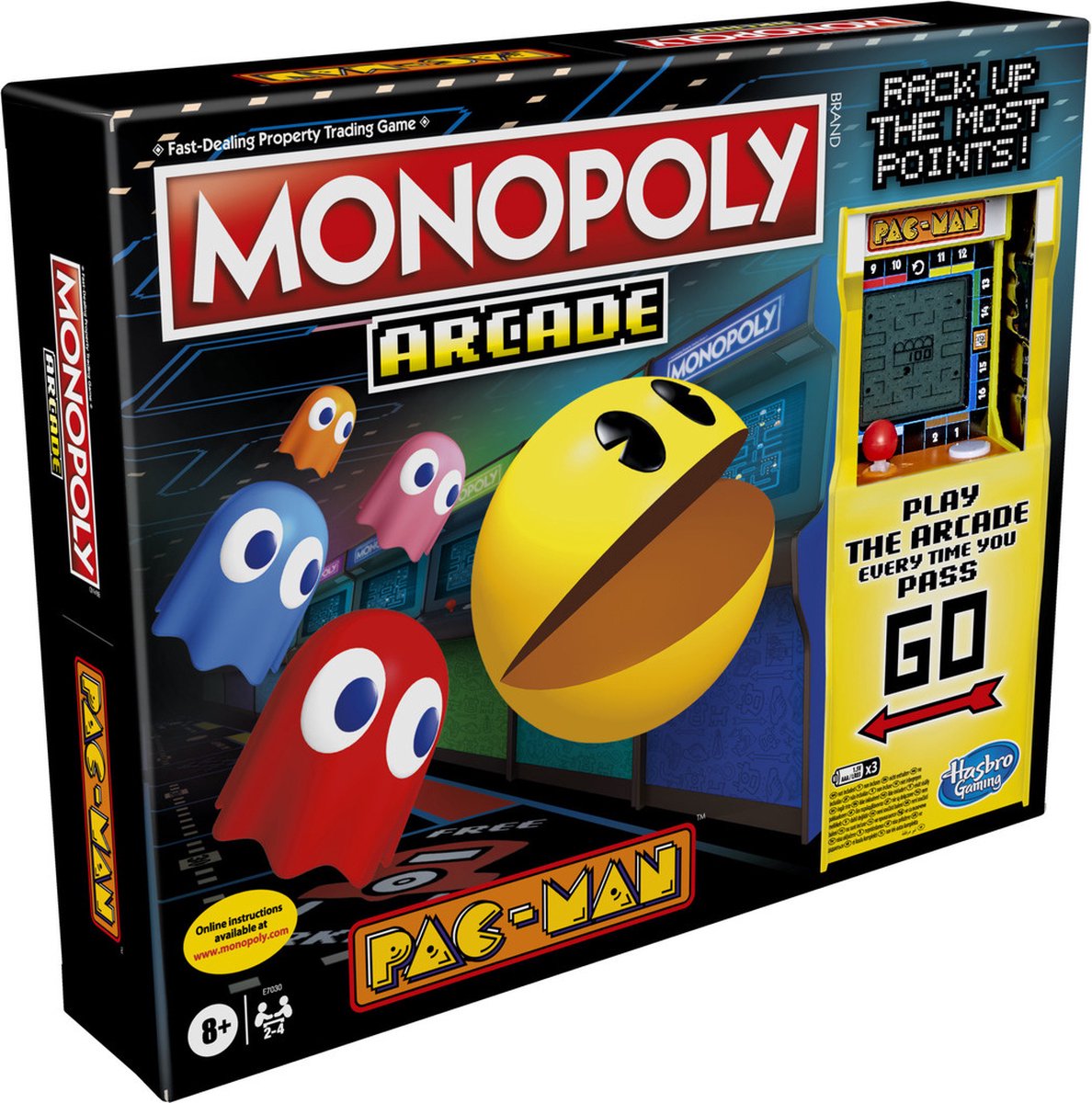 Monopoly Arcade Pacman - Engelstalig Bordspel