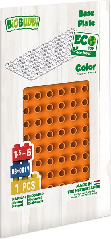Biobuddi Grondplaat Oranje (bb-0017)