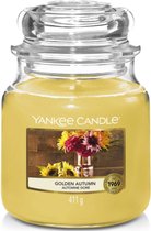 Yankee Candle Golden Autumn Medium Jar
