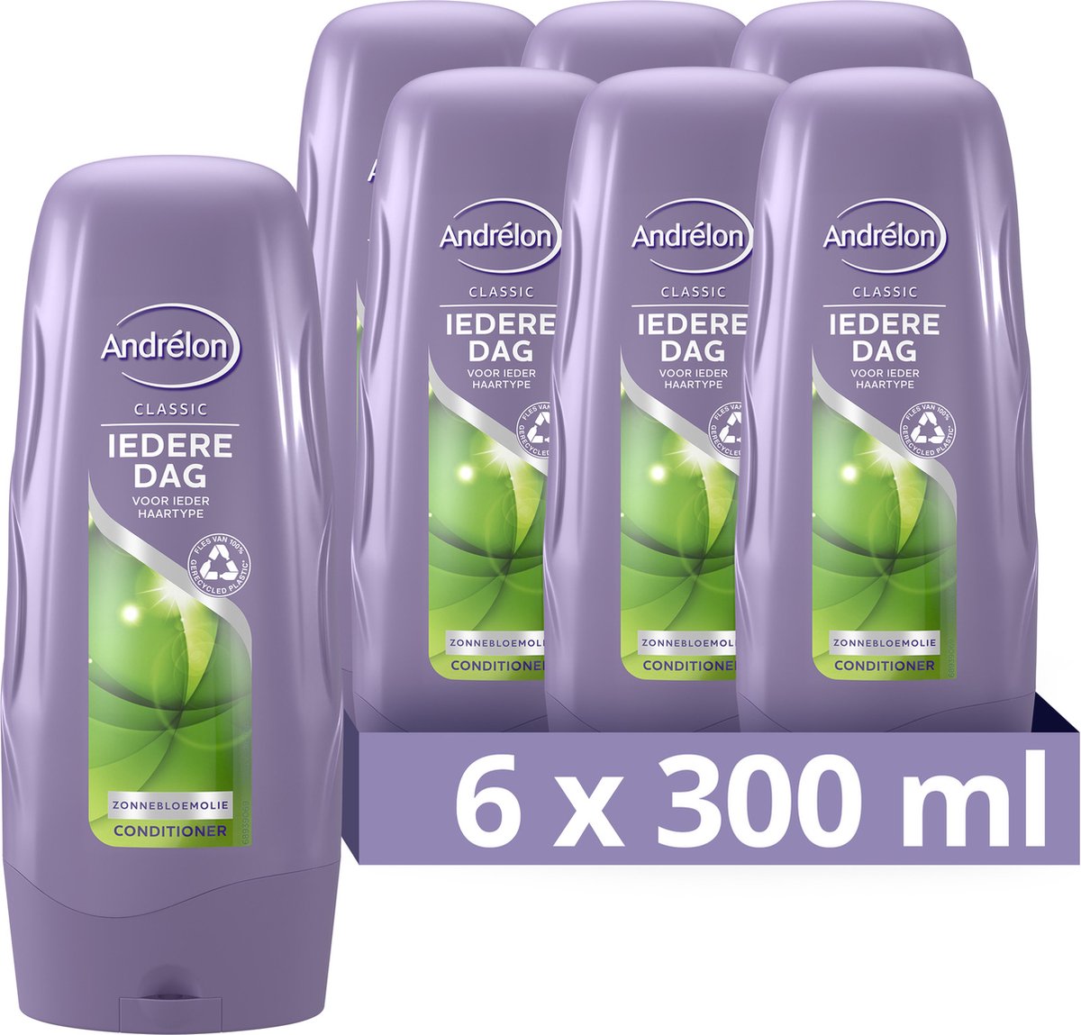 Andrélon Classic Iedere Dag Conditioner - 6 x 300 ml - Voordeelverpakking - Andrélon