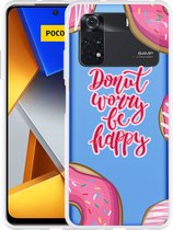 Xiaomi Poco M4 Pro Hoesje Donut Worry - Designed by Cazy