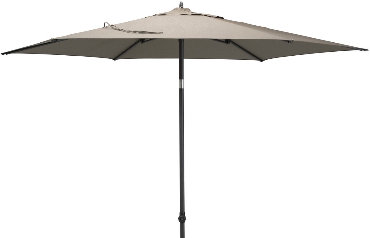 Bol.com 4-Seasons stokparasol Azzurro 300 cm - Taupe aanbieding