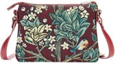 Sac bandoulière - Art - Arbre de Life Rouge - William Morris