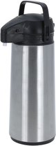 Thermos de Luxe Oneiro avec pompe - 1,8 litre - Airpot - Acier inoxydable - Passe au lave-vaisselle