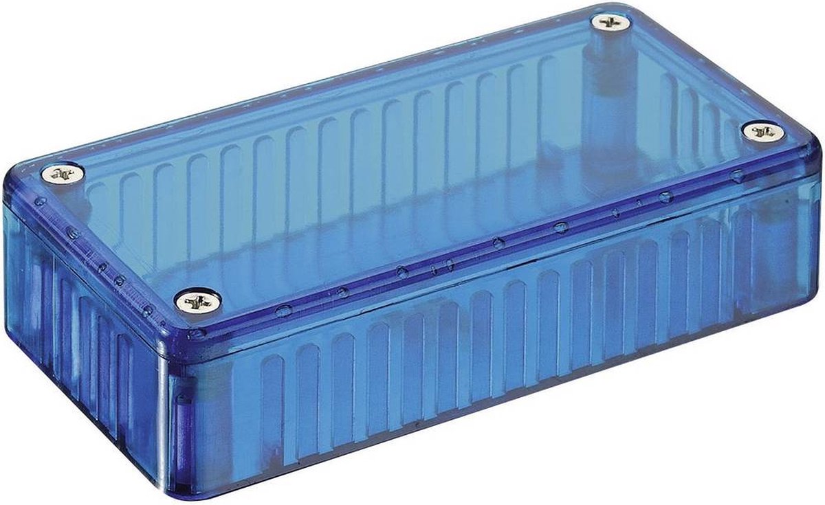 Hammond Electronics 1591 ETBU Universele behuizing 191 x 110 x 61 Polycarbonaat Blauw 1 stuk(s)