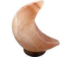 foto van Maanlamp Himalaya Zoutsteen - rood