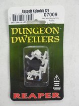D&D RPG miniatures Ratpelt Kobolds (2)