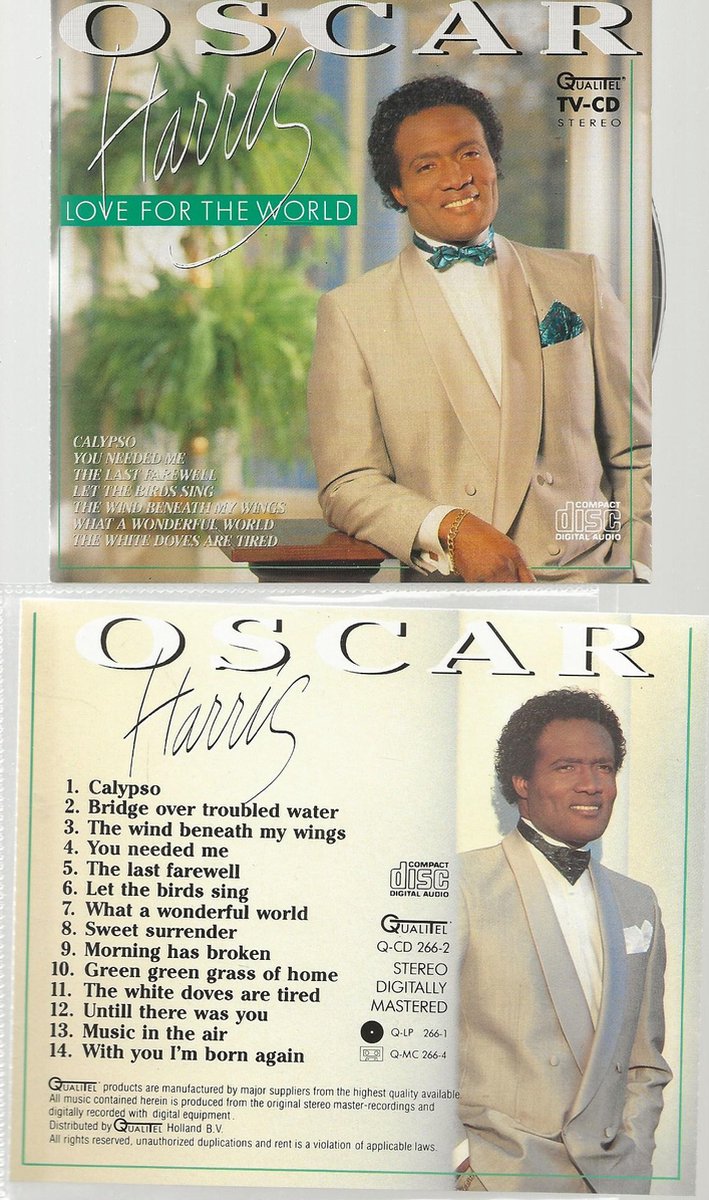 OSCAR HARRIS - LOVE FOR THE WORLD