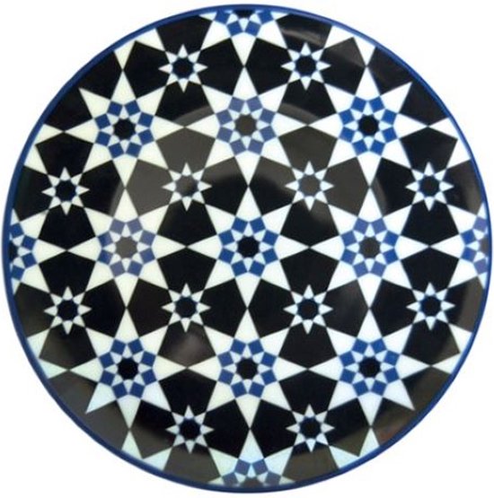 Images d'orient- Set van vier borden 20 cm Kaokab
