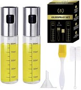 Sybra® Olijfolie sprayer - Olijfolie schenktuit - Oliespray - Spray flesje