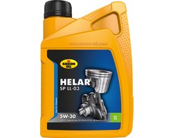 Kroon-Oil Helar SP LL-03 - Synthetische 5W-30 Motorolie - Mid-SAPS - 1 Liter - Transparant