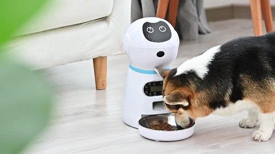 Voedsel Dispenser Voor Katten- en Automaat Met Timer LCD 3.5 L Intelligente... | bol.com