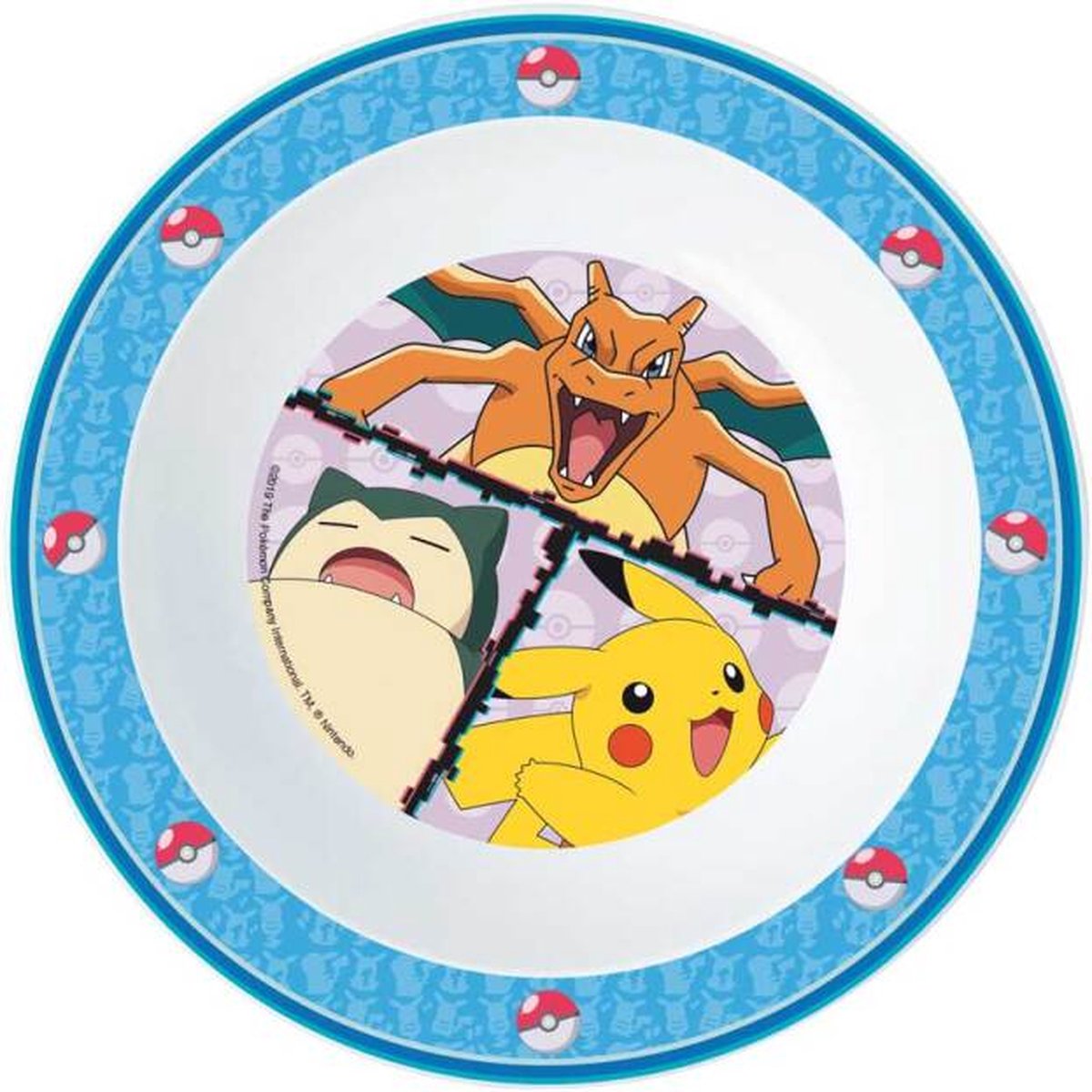 Pokémon Kunststof ontbijtschaal