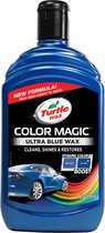 Turtle Wax 52709 Color Magic Ultra Blue Wax 500ml - Speciale Autopoets Lakherstel En Polijst - Blauw