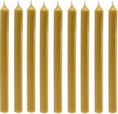 Cactula | bougies longues 28 cm | jaune ocre | 18 pièces | 10 heures de combustion