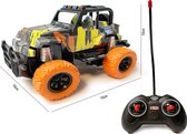 Rc auto painted - afstand bestuurbare speelgoed auto - rock crawler - 1:28 - Storm off-road car
