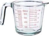 Tasse à mesurer en verre 500 ml 10 x 12 x 18 cm - Tasses à mesurer en Verres - Verres doseurs les liquides