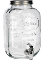 Gerimport Drankdispenser 20 X 32 Cm 8 Liter Glas Transparant