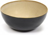 Serax terres de reves bowl L 15.5 cm mistygrey/darkblue -  4 stuks