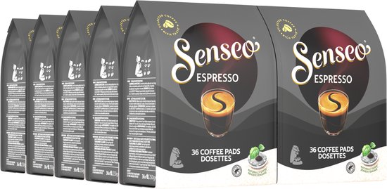 Koel kast mist Senseo Espresso koffiepads - 9/9 Intensiteit - 10 x 36 pads | bol.com