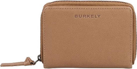 BURKELY JUST JOLIE PORTEFEUILLE DOUBLE RABAT FEMME - TAUPE