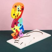 Femur Houten Kinderpuzzel - Papegaai – Dieren Puzzel – 3D Puzzel – Goed voor de Ontwikkeling – Montessori Speelgoed – Kinderspeelgoed