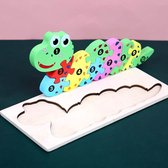 Femur Houten Kinderpuzzel – Slang - Dieren Puzzel – 3D Puzzel – Goed voor de Ontwikkeling – Montessori Speelgoed – Kinderspeelgoed