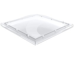 Domelite lichtkoepel dubbelwandig- helder 0500 x 0500 mm