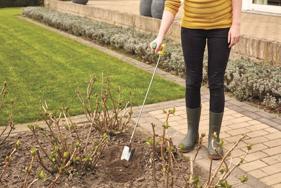 Vitility - Tuinschep Easi-Grip - Zilver Groen - 87 cm - Ergonomisch Handvat — afbeelding 3