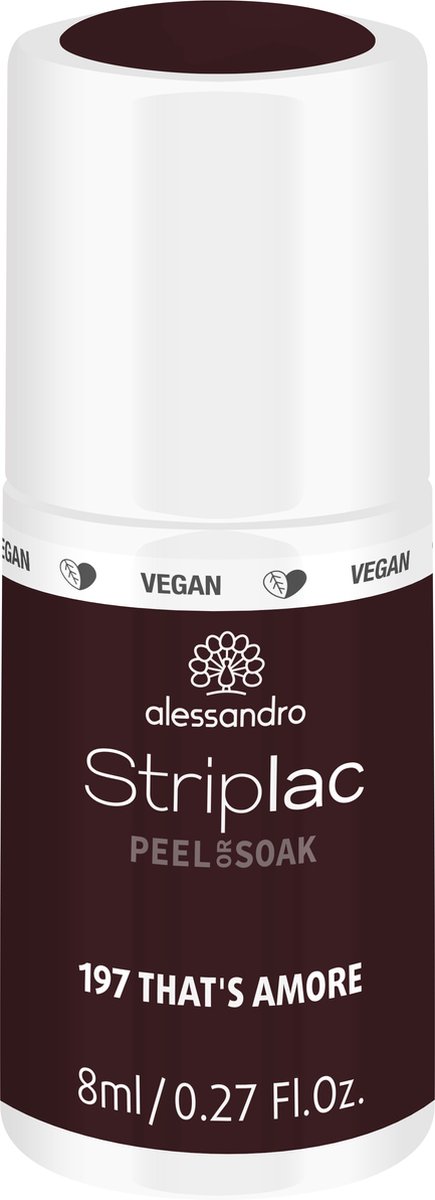 Goedkoopste Alessandro Striplac Peel or Soak - 197 Thats Amore - Gel Nagellak - 8 ml