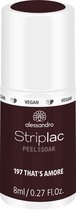 Alessandro Striplac Peel or Soak - 197 Thats Amore - Vernis à ongles gel - 8 ml
