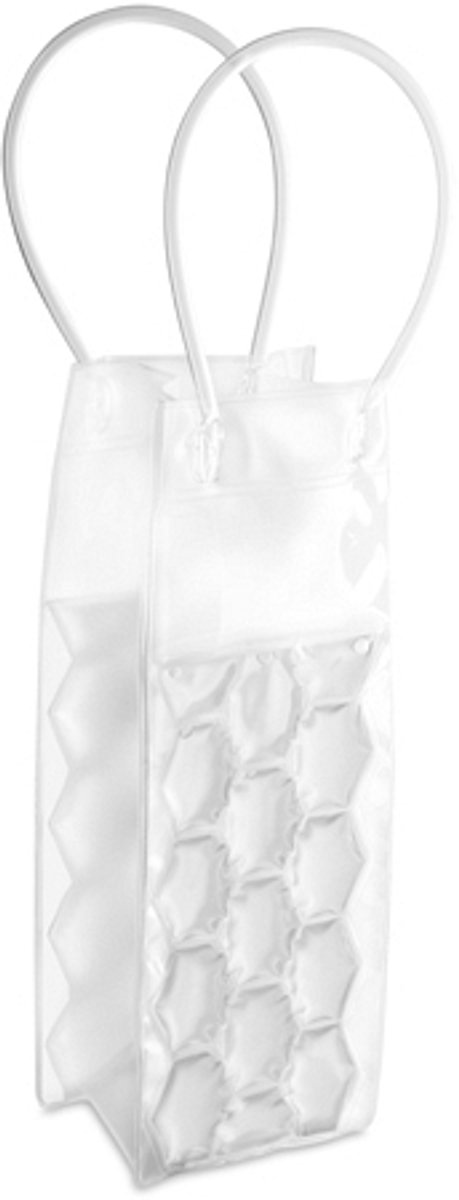 Set van 10x stuks wijnfles koeltas 25 cm - Handige koeltassen voor wijnflessen/frisdrankflessen voor onderweg van Merkloos — afbeelding 3