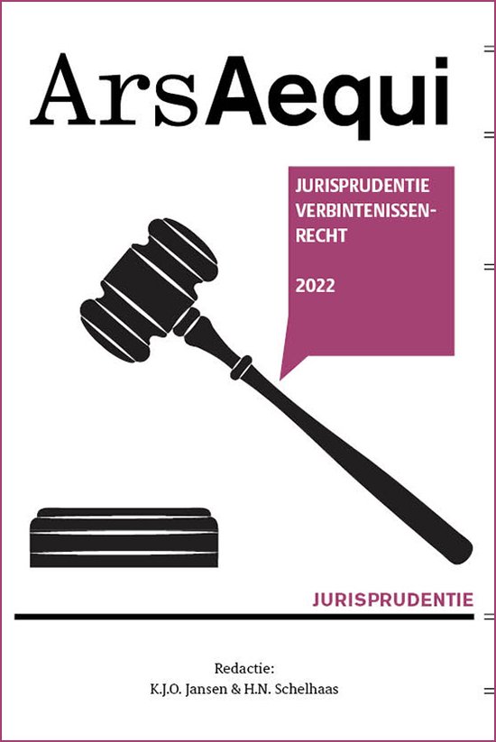 Ars Aequi Jurisprudentie - Jurisprudentie Verbintenissenrecht 2022