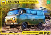 1:35 Zvezda 3644 Fourgon militaire russe UAZ 3909 Kit plastique