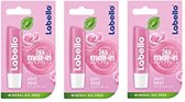 Labello rose stick Lippenbalsem - Voordeelverpakking 3 Stuks