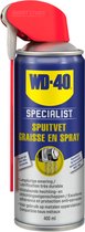 WD-40 Specialist® Spuitvet - 400ml - Smeervet - Smeermiddel - Langdurige smering, waterdicht, en anti-corrosie