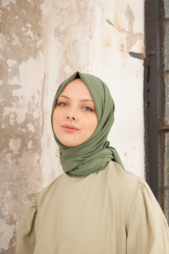 La Pèra Jazz Echarpe – Foulard – Hijab – Châle 75cm X 190cm Femme vert | bol