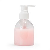 12 Pièces - Cylindre Distributeur de Savon - Transparent / BLANC - 115ml - Joli distributeur de savon que vous pouvez remplir avec du savon coloré pour les mains
