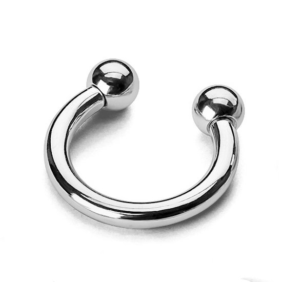 Circular Barbell piercing 10 mm bol