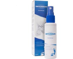 Onycosolve®  - Voet & Nagel Spray - Bestrijdt Voetschimmel - Helpt bij Zwemmerseczeem - Herstelt broze en zwakke nagels - Revitaliseert de huid - Verzacht Jeuk en Zweten - 50ml