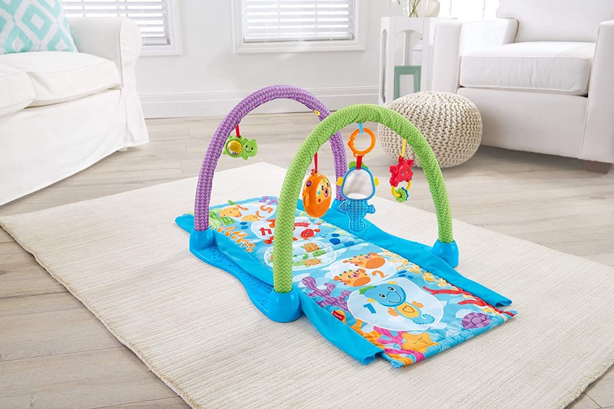 Baby Gym, cadeau Bébé - garçon et fille, tapis de jeu Animal