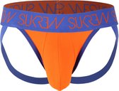 Sukrew Jockstrap Flame Oranje - Maat XL - Heren Ondergoed