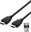 Deltaco HU-10-R Ultra High Speed HDMI Kabel - 8K HDMI - 60Hz - 1 m - Zwart