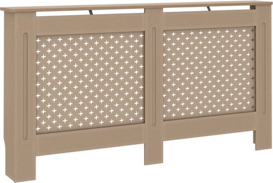 vidaXL Radiatorombouw 152x19x81 cm MDF