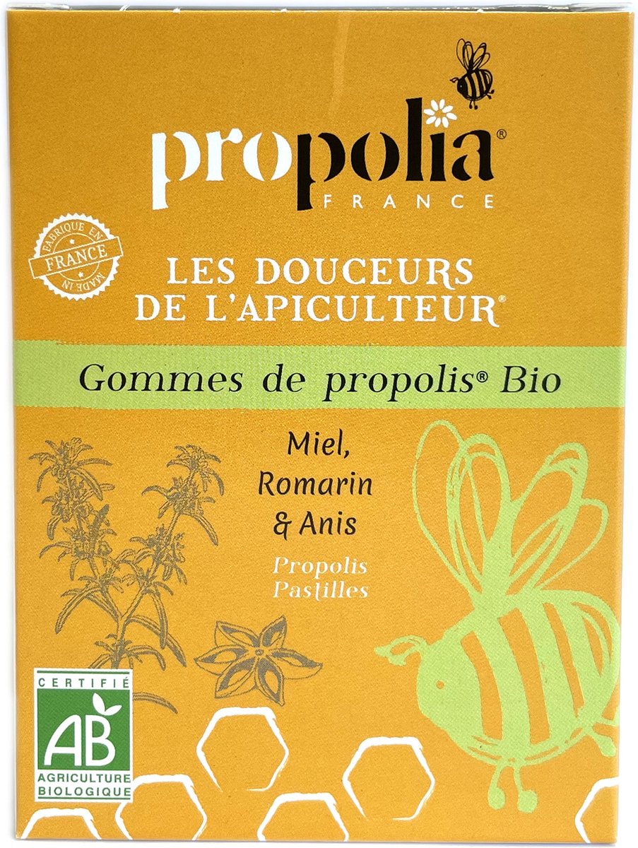 Propolis pastilles anijs en rozemarijn Propolia