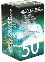 MedTrust Light glucose teststrips (50 strips)